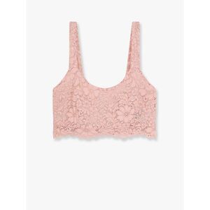 A Paper Kid Women Cropped Lace Top